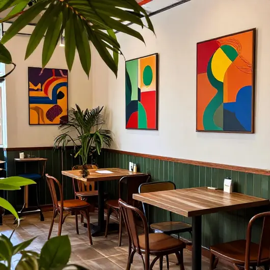 Aroma Café com Arte Jubé Maia
