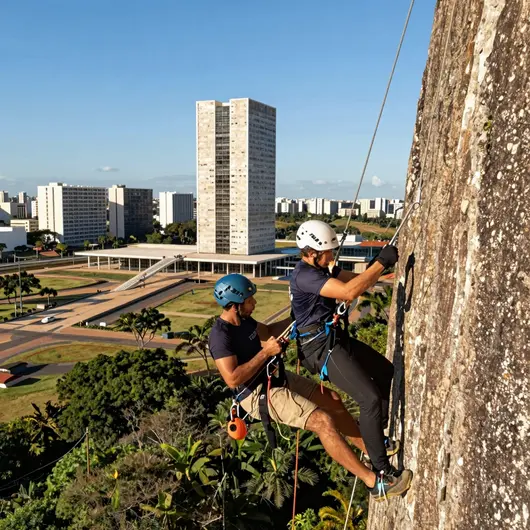 Aventuras de Rapel em Brasília: Descubra uma Nova Perspectiva da Cidade