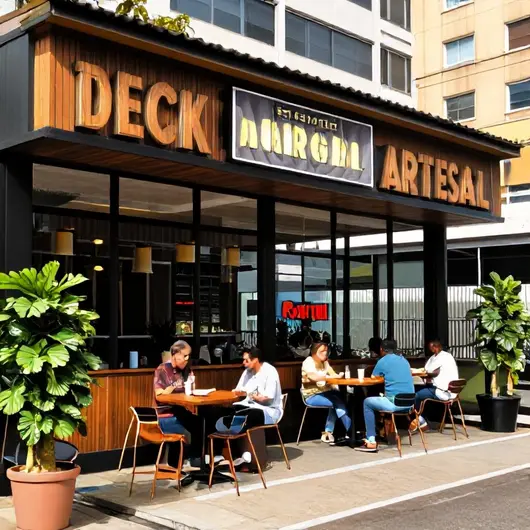 Deck Burger Artesanal: Sabor e Inovação em Cada Mordida
