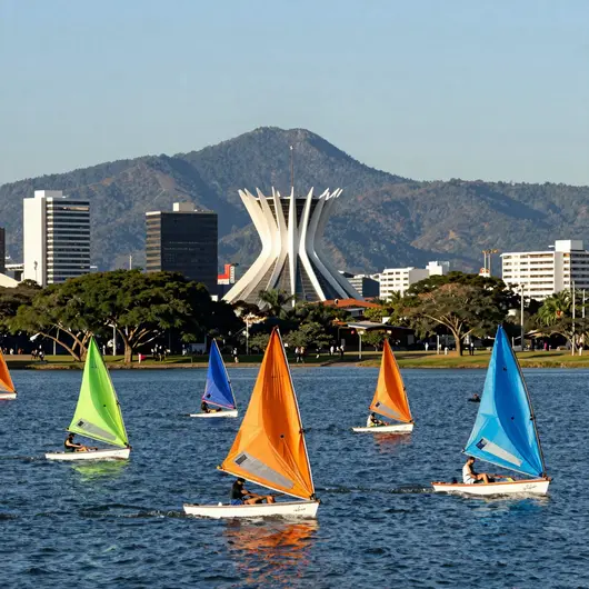 Descubra as Maravilhas da Vela no Lago Paranoá em Brasília