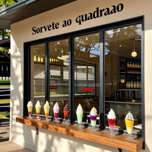 Descubra o Sorvete ao Quadrado Descubra o Sorvete ao Quadrado