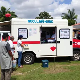 Doação de sangue: unidade móvel de coleta atende doadores em Ceilândia nesta terça