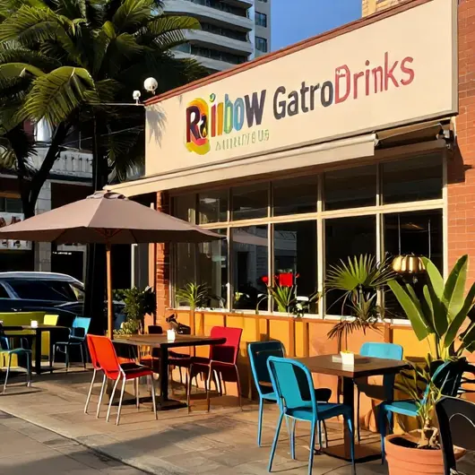 Experimente o Sabor Único do Rainbow GastroDrinks