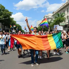 Nas ruas e nas urnas: Parada LGBT+ de Brasília transforma orgulho em mobilização política