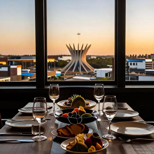 Os Melhores Restaurantes de Brasília com Vista Deslumbrante