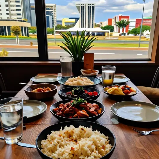 Os Melhores Restaurantes Econômicos em Brasília para Almoço e Jantar