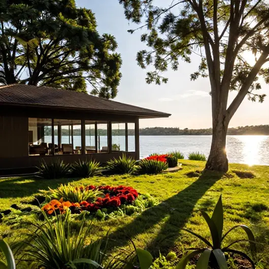 Uma Experiência Única na Casa Beira Lago