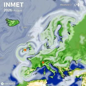 INMET divulga previsão para semana de 17 a 24 de agosto de 2026 Instituto Nacional de Meteorologia