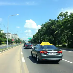 Taxistas do DF vão circular no corredor exclusivo do BRT Sul a partir de quinta Taxistas no Corredor Exclusivo do BRT Sul
