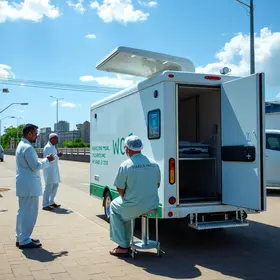 População de Brasília (DF) é atendida por carreta de exames de imagem do Ministério da Saúde; veja como funciona carreta de exames